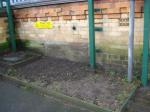 The new flower bed - before the FOWS makeover